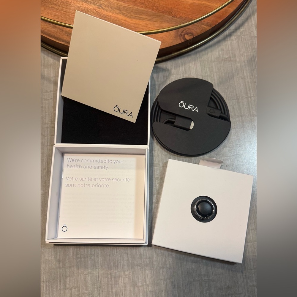 Oura Generation 3 Horizon Silver US7 Set